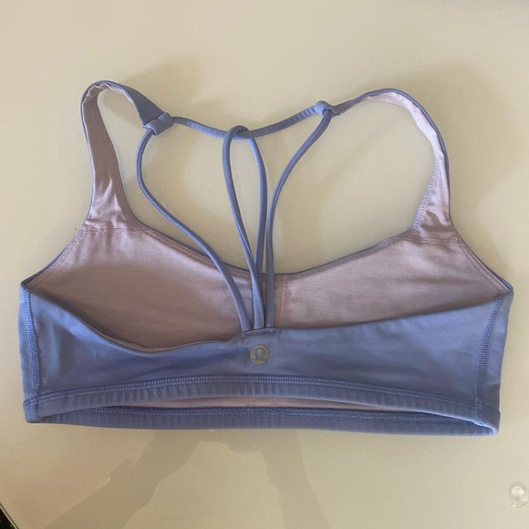 Free to be bra, strappy back, pale blue, size 6 - Picture 2 of 7